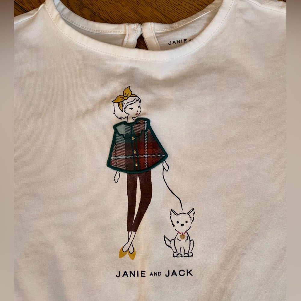 Janie and Jack girls top size 12